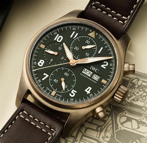 iwc bronze pilot|iwc bronze spitfire.